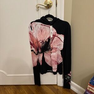 Alice and Olivia flower turtleneck
